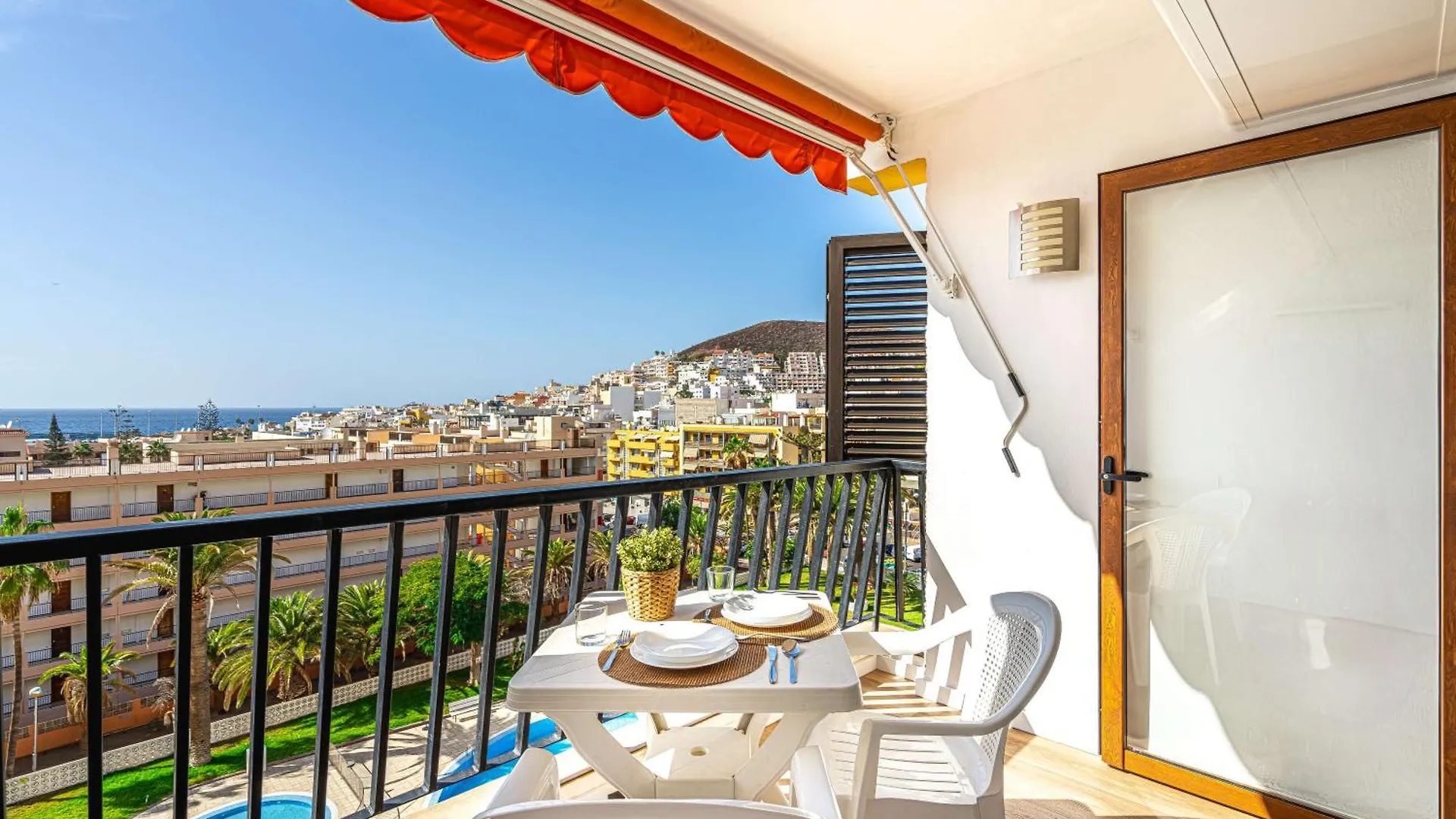 ארונה As De Casas - Achacay Apartment With Sea Views And Pool
