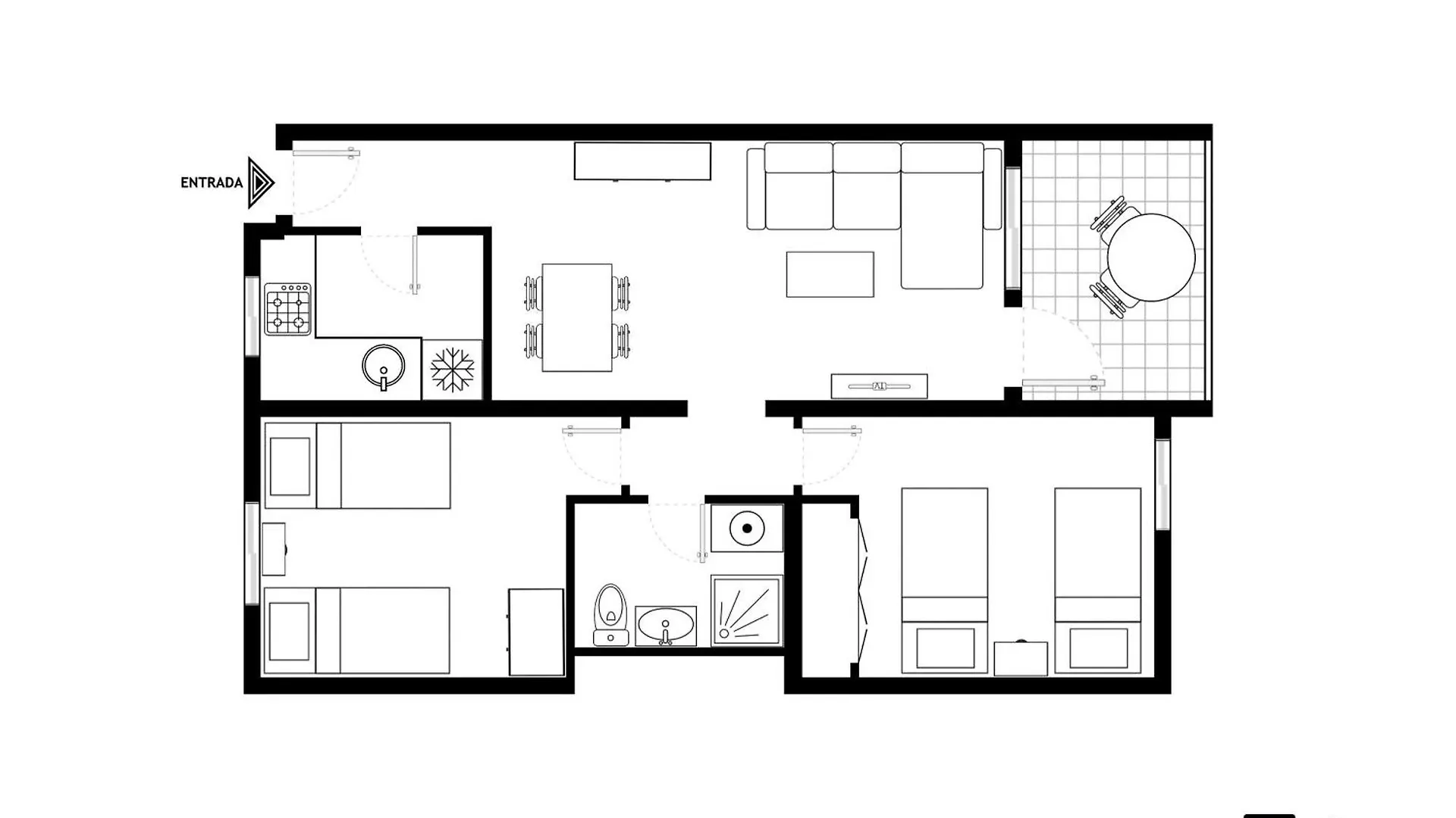 ארונה As De Casas - Achacay Apartment With Sea Views And Pool